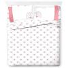 imageJay Franco Star Wars Comic Book Full Size Sheet Set  Super Soft 4 Piece Bedding Set  Kids Microfiber Sheets Includes Reversible Pillow CoversWhite  Minnie Mouse 01