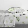 imageJay Franco Star Wars Comic Book Full Size Sheet Set  Super Soft 4 Piece Bedding Set  Kids Microfiber Sheets Includes Reversible Pillow CoversWhite  Minecraft 02
