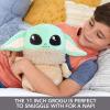 imageMattel Star Wars Jumping Grogu Plush Toy with Jump Action ampamp Sounds Soft Doll Inspired by Star Wars Mandalorian Book of Boba Fett