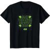 imageStar Wars  May The Luck Be With You St Patricks Day TShirtBlack