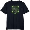 imageStar Wars  May The Luck Be With You St Patricks Day TShirtBlack