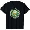 imageStar Wars St Patricks Day Grogu The Lucky Force TShirtBlack