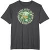 imageStar Wars St Patricks Day Grogu The Lucky Force TShirtDark Heather Grey