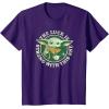 imageStar Wars St Patricks Day Grogu The Lucky Force TShirtPurple