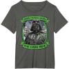 imageStar Wars St Patricks Day Irish Youd Join The Dark Side TShirtAsphalt Grey