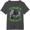 imageStar Wars St Patricks Day Irish Youd Join The Dark Side TShirtDark Heather Grey