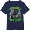 imageStar Wars St Patricks Day Irish Youd Join The Dark Side TShirtNavy Blue