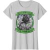 imageStar Wars St Patricks Day Irish Youd Join The Dark Side TShirtSilver Grey