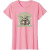 imageStar Wars The Mandalorian Grogu Easter Egg Hunt Champion TShirtPink