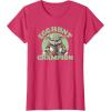 imageStar Wars The Mandalorian Grogu Easter Egg Hunt Champion TShirtRed Heather