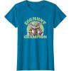 imageStar Wars The Mandalorian Grogu Easter Egg Hunt Champion TShirtSapphire Blue