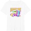 imageStar Wars The Mandalorian Grogu Easter Eggscellent TShirtWhite