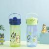 imageZak Designs Harmony Star Wars The Mandalorian Kid Water Bottle for Travel or At Home 14oz Recycled Stainless Steel is LeakProof When Closed and Vacuum Insulated Baby Yoda GroguBluey