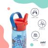 imageZak Designs Harmony Star Wars The Mandalorian Kid Water Bottle for Travel or At Home 14oz Recycled Stainless Steel is LeakProof When Closed and Vacuum Insulated Baby Yoda GroguSonic the Hedgehog