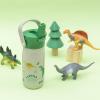 imageZak Designs Harmony Star Wars The Mandalorian Kid Water Bottle for Travel or At Home 14oz Recycled Stainless Steel is LeakProof When Closed and Vacuum Insulated Baby Yoda GroguDinosaur