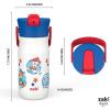 imageZak Designs Harmony Star Wars The Mandalorian Kid Water Bottle for Travel or At Home 14oz Recycled Stainless Steel is LeakProof When Closed and Vacuum Insulated Baby Yoda GroguPAW Patrol
