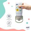 imageZak Designs Harmony Star Wars The Mandalorian Kid Water Bottle for Travel or At Home 14oz Recycled Stainless Steel is LeakProof When Closed and Vacuum Insulated Baby Yoda GroguCar
