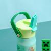 imageZak Designs Harmony Star Wars The Mandalorian Kid Water Bottle for Travel or At Home 14oz Recycled Stainless Steel is LeakProof When Closed and Vacuum Insulated Baby Yoda GroguMinecraft