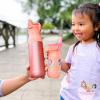 imageZak Designs Harmony Star Wars The Mandalorian Kid Water Bottle for Travel or At Home 14oz Recycled Stainless Steel is LeakProof When Closed and Vacuum Insulated Baby Yoda GroguDisney Princess Ariel  Mulan  Moana  Cinderella