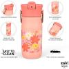 imageZak Designs Harmony Star Wars The Mandalorian Kid Water Bottle for Travel or At Home 14oz Recycled Stainless Steel is LeakProof When Closed and Vacuum Insulated Baby Yoda GroguFlower