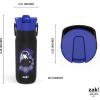 imageZak Designs Harmony Star Wars The Mandalorian Kid Water Bottle for Travel or At Home 14oz Recycled Stainless Steel is LeakProof When Closed and Vacuum Insulated Baby Yoda GroguWednesday Addams