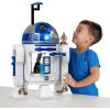 imageFisherPrice Imaginext Star Wars Toy R2D2 175 in Tall with Lights Sounds ampamp C3P0 Metal Character Key for Kids Ages 3 Years