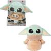 imageMattel Star Wars Jumping Grogu Plush Toy with Jump Action ampamp Sounds Soft Doll Inspired by Star Wars Mandalorian Book of Boba Fett