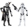 imageSTAR WARS Galaxy of Adventures The Mandalorian 5InchScale Figure 2 Pack with Fun Blaster Accessories Toys for Kids Ages 4 and Up Amazon Exclusive
