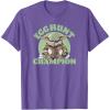imageStar Wars The Mandalorian Grogu Easter Egg Hunt Champion TShirtPurple Heather