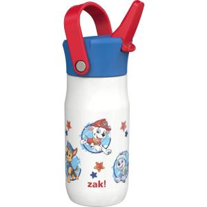 imageZak Designs Harmony Star Wars The Mandalorian Kid Water Bottle for Travel or At Home 14oz Recycled Stainless Steel is LeakProof When Closed and Vacuum Insulated Baby Yoda GroguPAW Patrol