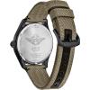 imageCitizen EcoDrive Mens Star Wars Yoda quotJudge me by my size do youquot Black IP Watch Cordura Strap Luminous 42mm Model BM683906W