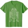 imageNEW Star Wars St Patricks Day Clover Fill Droid R2D2 TShirtGrass Green