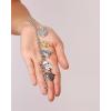 imageSALLY ROSE Star Wars Charm Bracelet for Women Official License 7quot 75quot Star Wars Bracelet with 5 Unique Charms