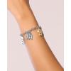 imageSALLY ROSE Star Wars Charm Bracelet for Women Official License 7quot 75quot Star Wars Bracelet with 5 Unique Charms