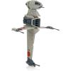imageSTAR WARS Micro Galaxy Squadron BWing Starfighter  5Inch Vehicle with Rotating Cockpit Foldout Wings and 1Inch Micro Figure Accessory