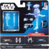 imageSTAR WARS Micro Galaxy Squadron BWing Starfighter  5Inch Vehicle with Rotating Cockpit Foldout Wings and 1Inch Micro Figure Accessory