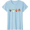 imageStar Wars The Mandalorian Grogu Ahsoka LothCat Easter Eggs TShirtBaby Blue