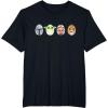 imageStar Wars The Mandalorian Grogu Ahsoka LothCat Easter Eggs TShirtBlack