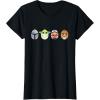 imageStar Wars The Mandalorian Grogu Ahsoka LothCat Easter Eggs TShirtBlack