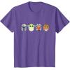 imageStar Wars The Mandalorian Grogu Ahsoka LothCat Easter Eggs TShirtPurple Heather