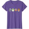 imageStar Wars The Mandalorian Grogu Ahsoka LothCat Easter Eggs TShirtPurple Heather