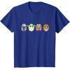 imageStar Wars The Mandalorian Grogu Ahsoka LothCat Easter Eggs TShirtRoyal Blue