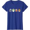 imageStar Wars The Mandalorian Grogu Ahsoka LothCat Easter Eggs TShirtRoyal Blue