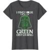 imageStar Wars Vader Lack Of Green St Patrick TShirtDark Heather Grey