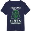 imageStar Wars Vader Lack Of Green St Patrick TShirtNavy Blue