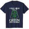 imageStar Wars Vader Lack Of Green St Patrick TShirtNavy Blue