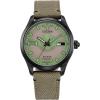 imageCitizen EcoDrive Mens Star Wars Yoda quotJudge me by my size do youquot Black IP Watch Cordura Strap Luminous 42mm Model BM683906W