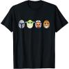 imageStar Wars The Mandalorian Grogu Ahsoka LothCat Easter Eggs TShirtBlack