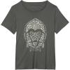 imageNEW Star Wars St Patricks Day Clover Fill Droid C3PO TShirtAsphalt Grey