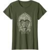 imageNEW Star Wars St Patricks Day Clover Fill Droid C3PO TShirtOlive Green
